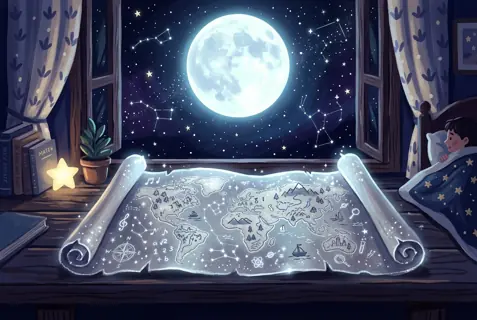The Moonlit Map cover