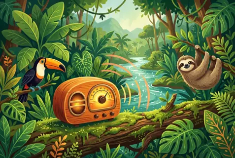 The Rainforest Radio cover
